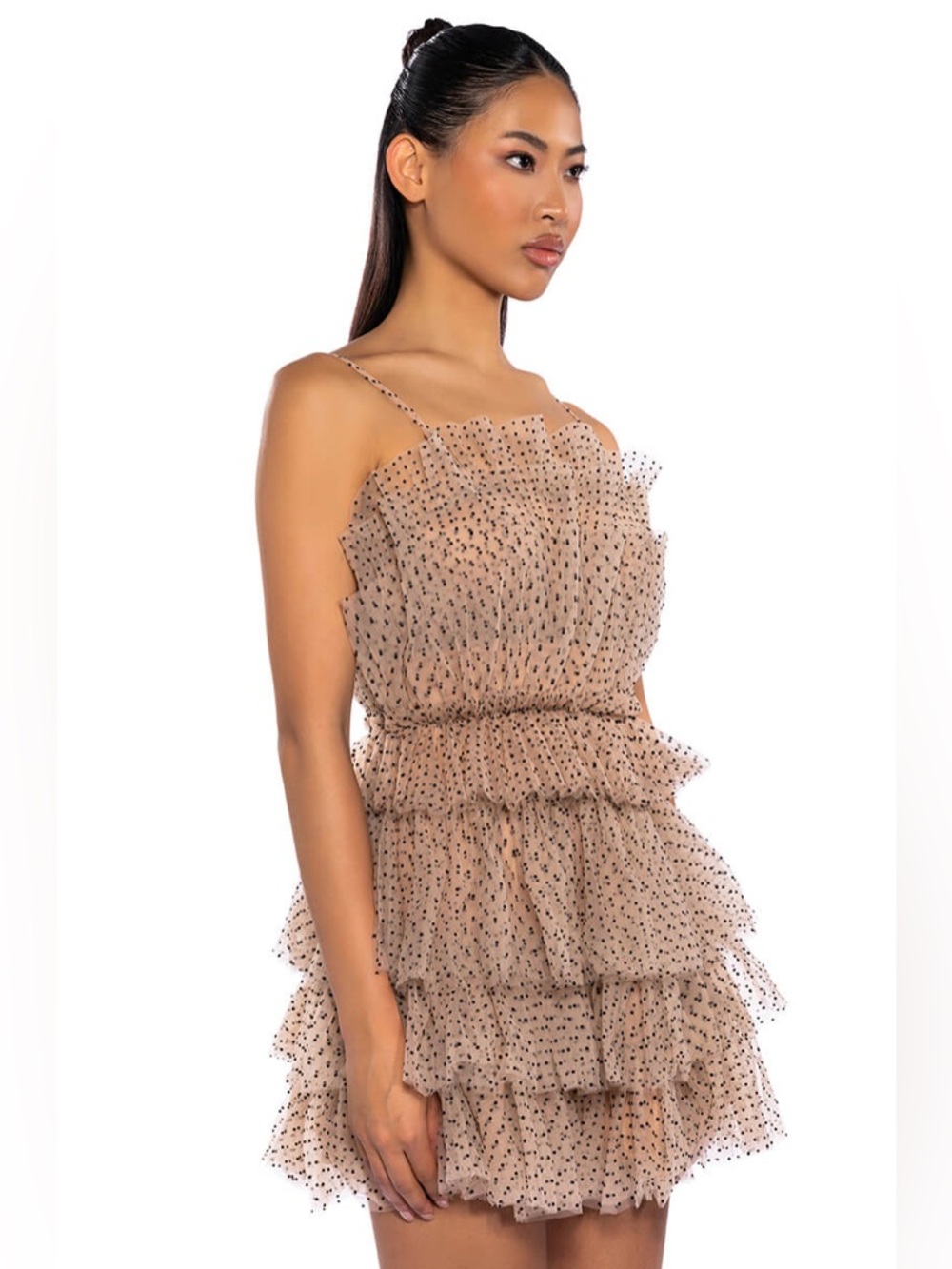AKIRA Ruffle Layered Dress